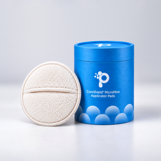 Pushing Cloth CoreShield Applicator Pads | Anti-Saturation Liner | Pack of 6